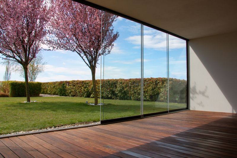 Enclosed Gazebo with Glass Walls